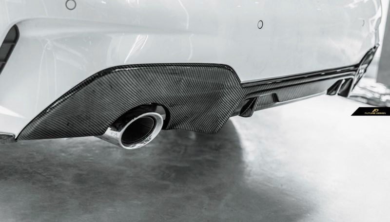 G20 G21 - Performance style Carbon Rear Diffuser (Dual) 007